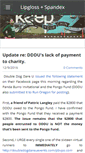 Mobile Screenshot of lipglossandspandex.com